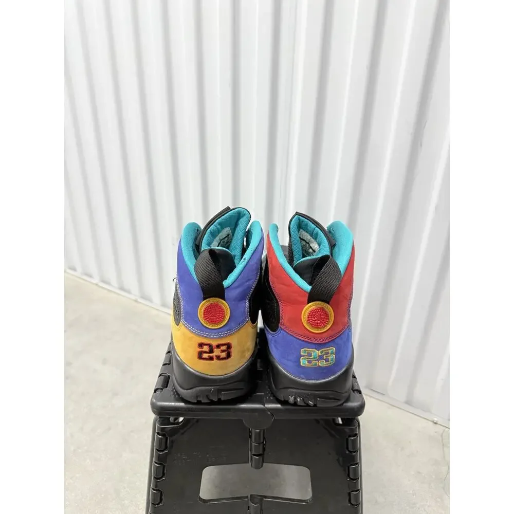 Nike Air Jordan 9 Dream It, Do It Black Dark Size 12 Men's - 302370-065